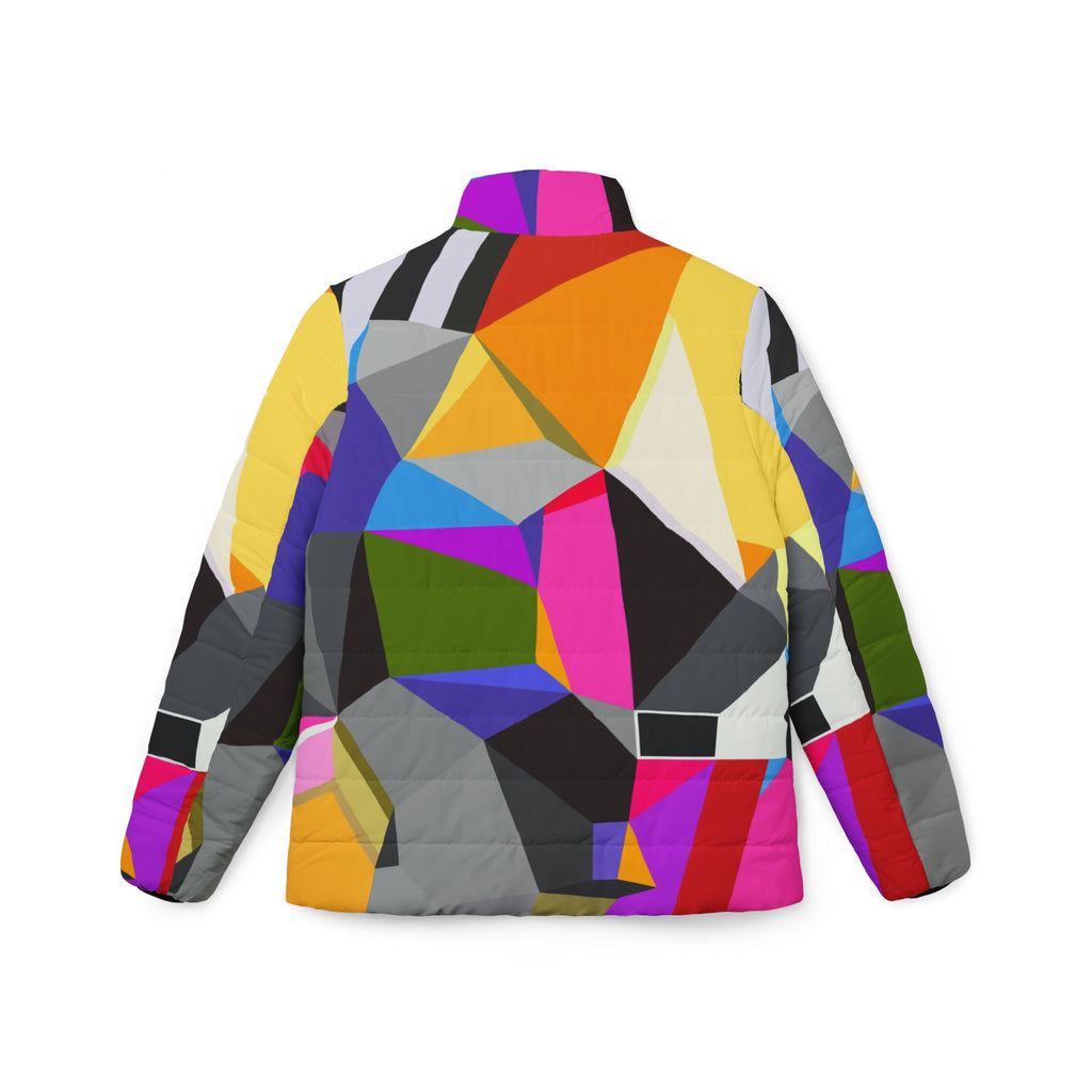 Women Puffer Jacket | Colorful Puffy Jacket | Multicolor Puffer Jacket | Warm Stylish Puff