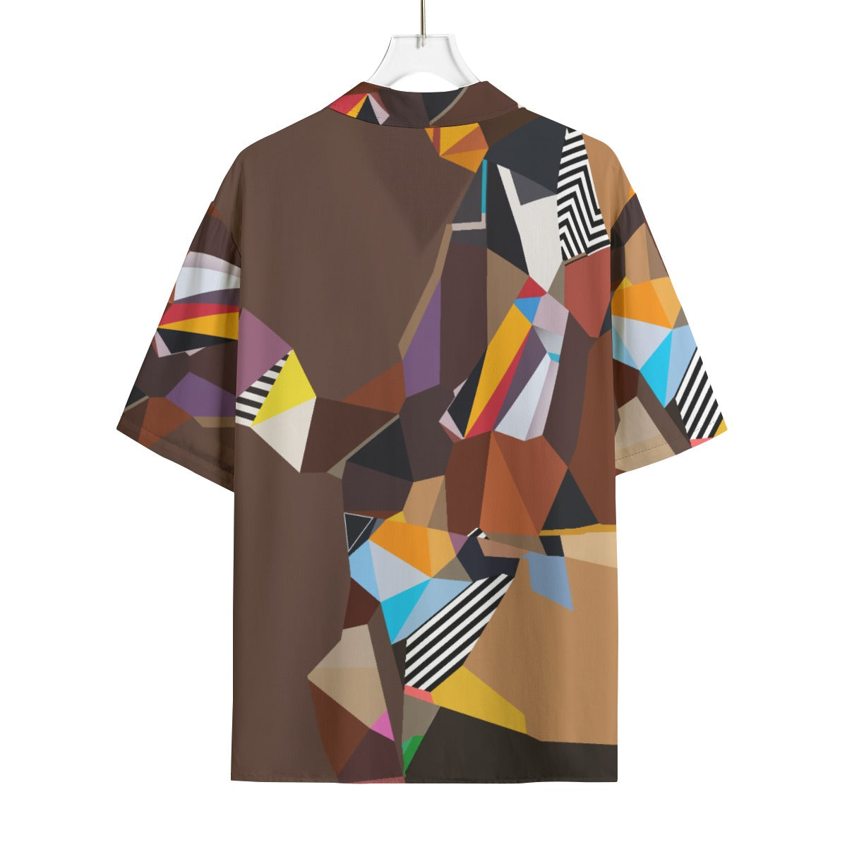 Hawaiian Shirt Men | Colorful Hawaiian Shirt | Rayon Shirt Brown