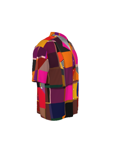 Multicolored Hawaiian Shirt for men | All-Over Print Men's Hawaiian Rayon Shirt | Colorful Summer outfit