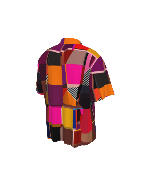 Multicolored Hawaiian Shirt for men | All-Over Print Men's Hawaiian Rayon Shirt | Colorful Summer outfit