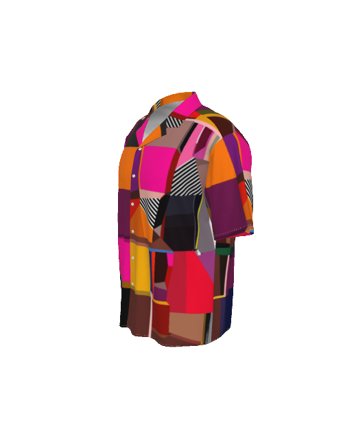Multicolored Hawaiian Shirt for men | All-Over Print Men's Hawaiian Rayon Shirt | Colorful Summer outfit