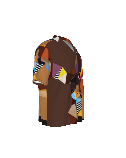 Hawaiian Shirt Men | Colorful Hawaiian Shirt | Rayon Shirt Brown