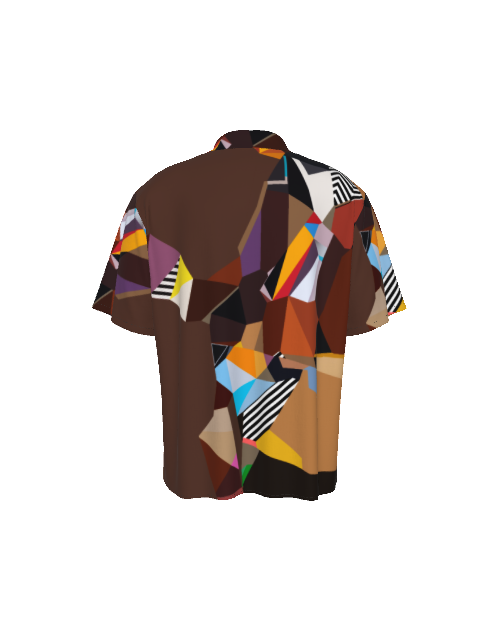 Hawaiian Shirt Men | Colorful Hawaiian Shirt | Rayon Shirt Brown