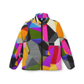 Women Puffer Jacket | Colorful Puffy Jacket | Multicolor Puffer Jacket | Warm Stylish Puff
