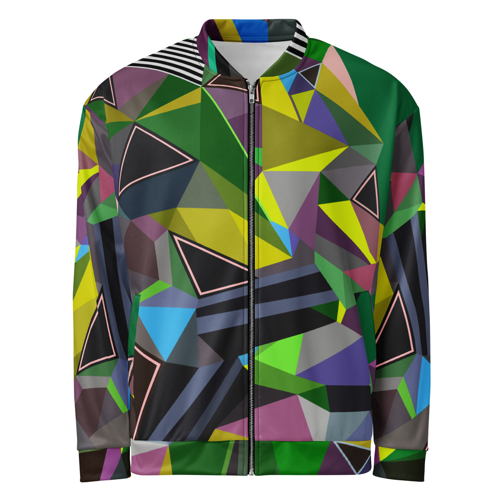cyberpunk neon bomber jacket harajuku jacket